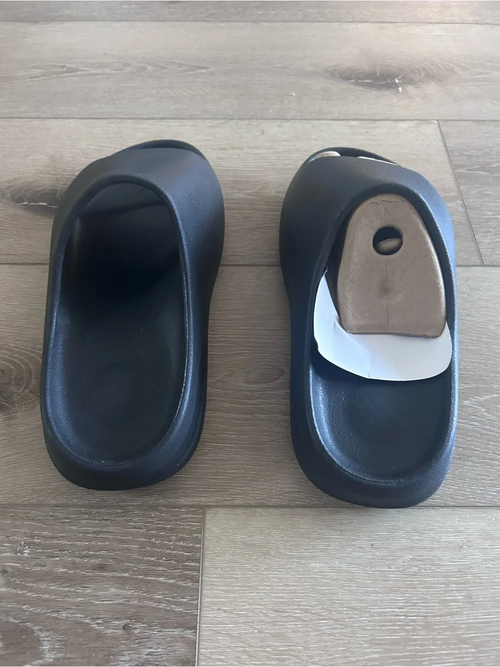 Yeezy Black Slide Sandals